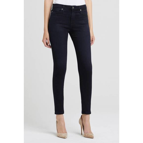 AG Adriano Goldschmied Women's Farrah High Rise Skinny Jean - Stretch Denim, Contrast Stitching, 29.5 Inch Inseam